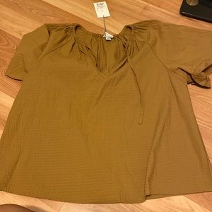A New Day Brown Blouse